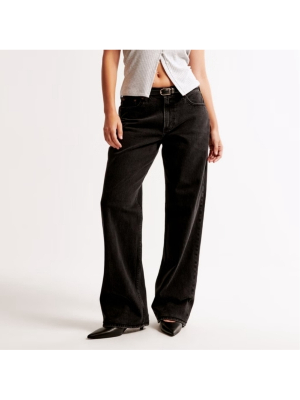 Abercrombie Women's Black Jeans